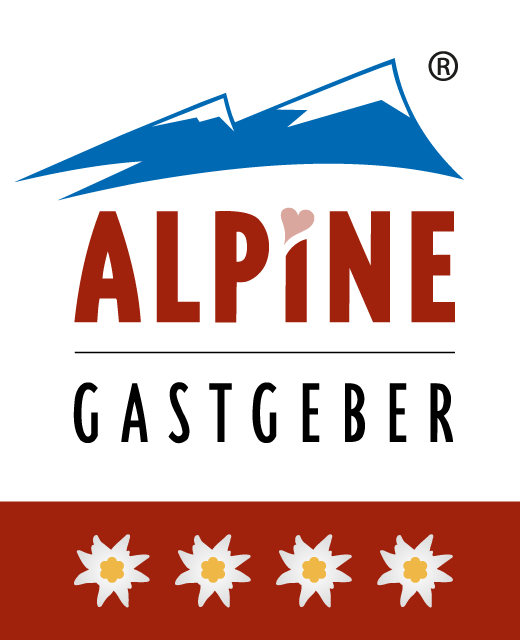 Alpine Gastgeber wir sind mit 4 Edelweiß ausgezeichnet